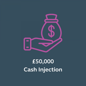 £50,000 Cash Injection